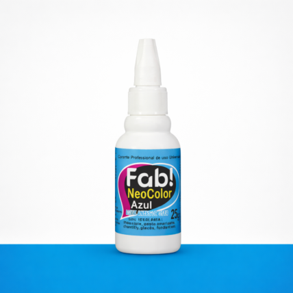 Corante Alimentício Neocolor Azul Fab Corante 25g para Confeitaria Profissional Chocolandia