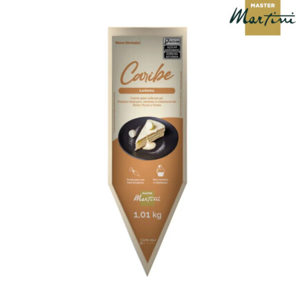 Recheio Leitinho Caribe 1,01kg Creme Sabor Leitinho para Confeitaria Chocolândia