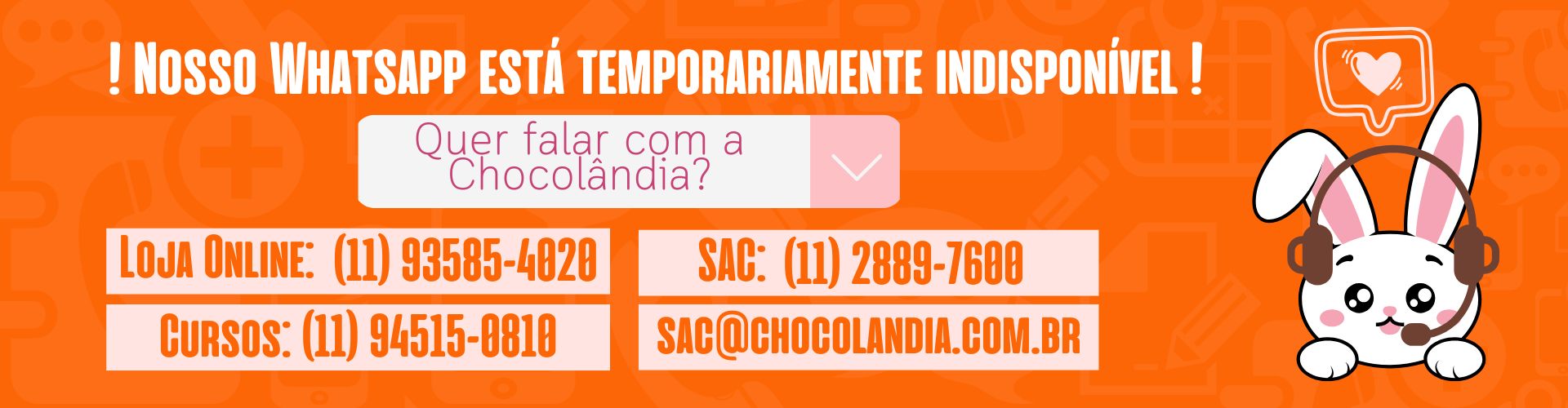 Whatsapp Indisponível