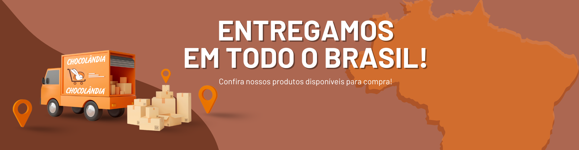 Entrega em todo o Brasil Desktop