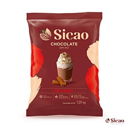 Chocolate em Pó 33% Sicao 1,01kg | Chocolândia