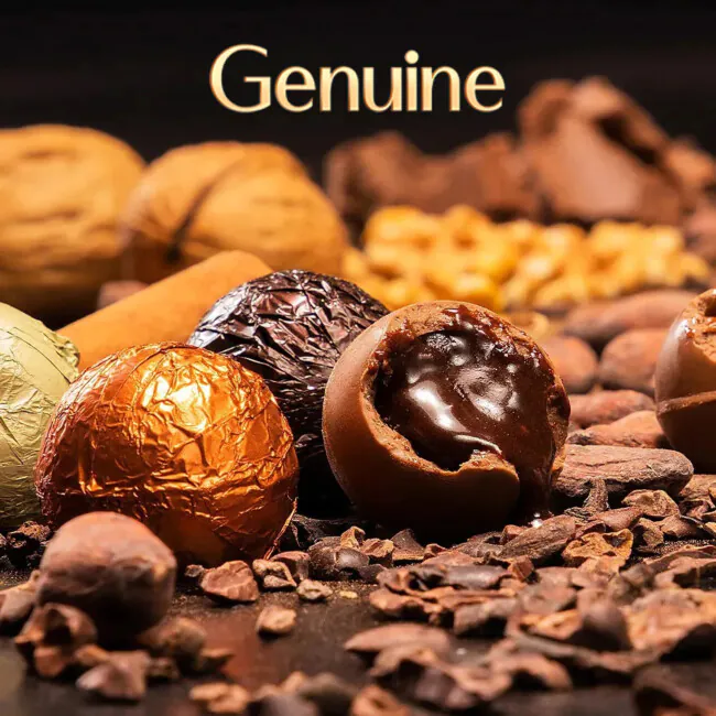 Chocolate ao Leite Genuine 1kg | Chocolândia