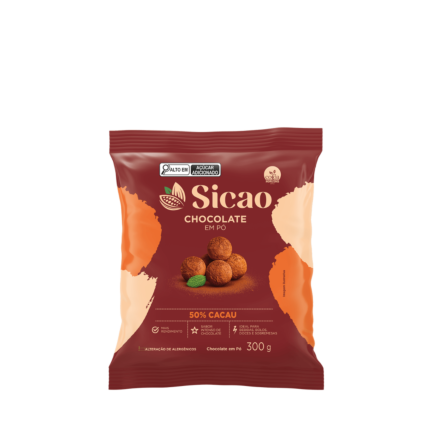 Chocolate em Pó 50% Cacau Sicao 300g