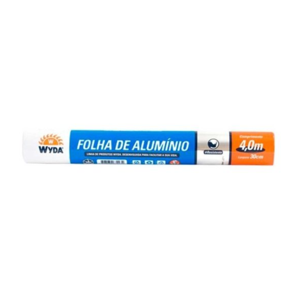 Folha de Alumínio 30cmx4m Wyda
