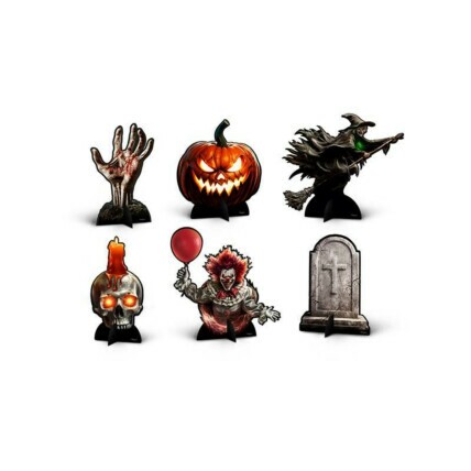 Decoração de Mesa Halloween 2 Regina 6 Unidades para Festa Chocolandia