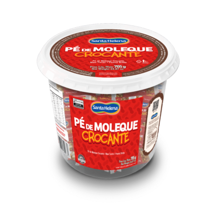 Pé de Moleque Crocante Santa Helena 705g com 47 Unidades Chocolandia