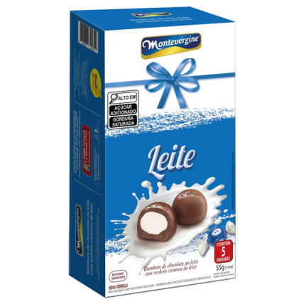 Bombom Recheio Leite Montevergine 55g
