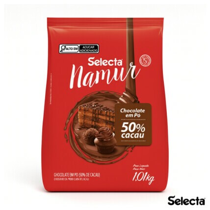 Chocolate em Pó 50% Cacau Selecta 1,01kg – Sabor Intenso, Alta Solubilidade e Rendimento Profissional | Chocolândia
