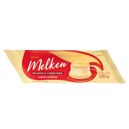 Recheio e Cobertura Sabor Leitinho Melken Harald 1,010kg para Confeitaria – Chocolândia