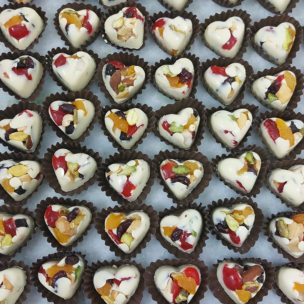Bombons e Placas de Chocolate recheados Natalino