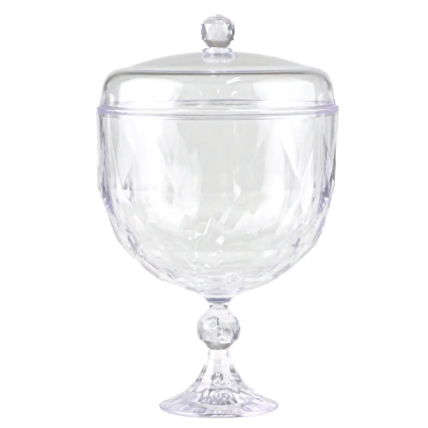 Taça Diamante com Tampa 1,25l Bluestar