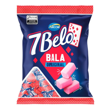 Bala Mastigável 7 Belo Original Arcor 500g