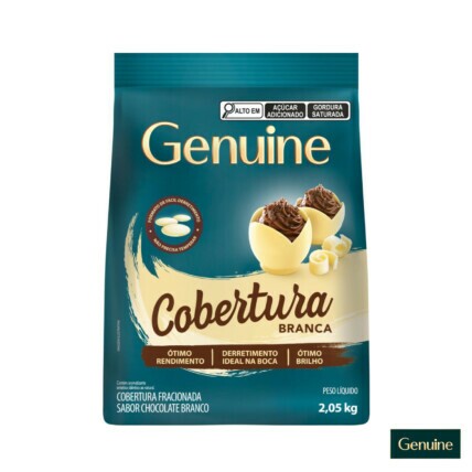 Cobertura Fracionada em Moedas Branco Genuine 2,05kg