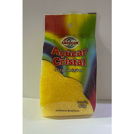 AÇÚCAR CRISTAL AMARELO ARCOLOR 80G