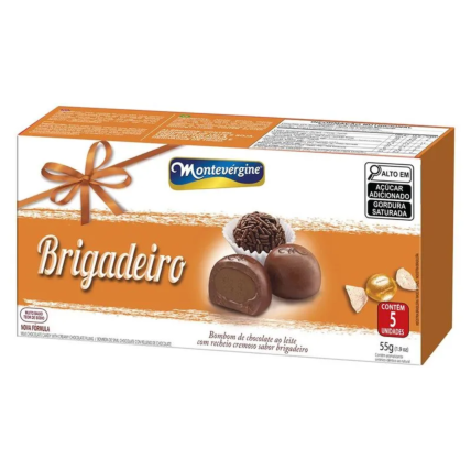 Bombom Recheio Brigadeiro Montevergine 55g