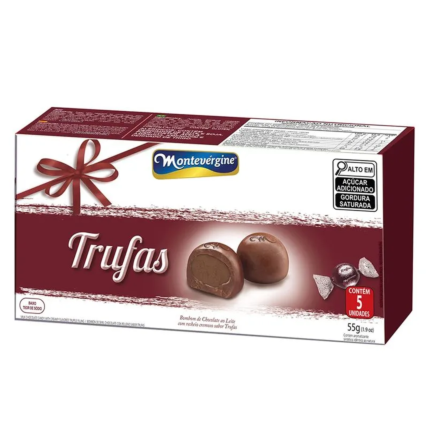 Bombom Recheado Trufas Montevergine 55g