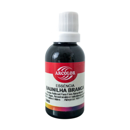 Essencia Baunilha Branca Arcolor 30ml