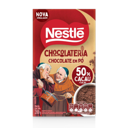 Chocolate em Pó Nestlé Dois Frades 50% Cacau 200g
