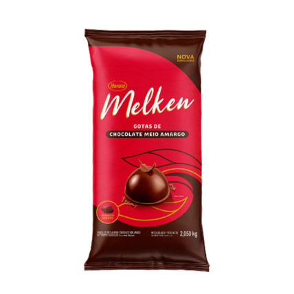 Chocolate Meio Amargo em Gotas Melken 2,05kg