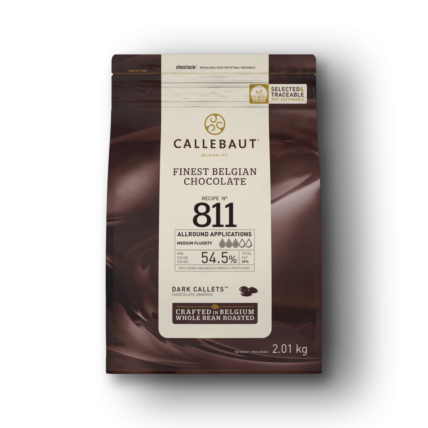 Chocolate Belga Amargo em Callets 54,5% Callebaut 2,01kg Nº811