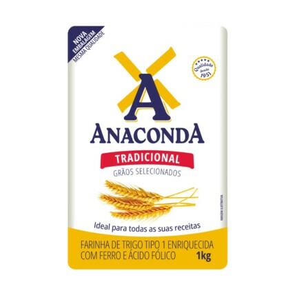 Farinha de Trigo Anaconda 1kg