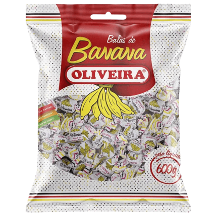 Bala de Banana Oliveira 500g