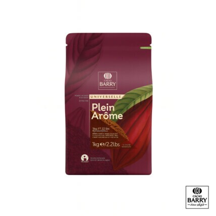 Cacau em Pó Plein Arome Barry Callebaut 1kg – Sabor Intenso e Alta Performance Gourmet | Chocolândia