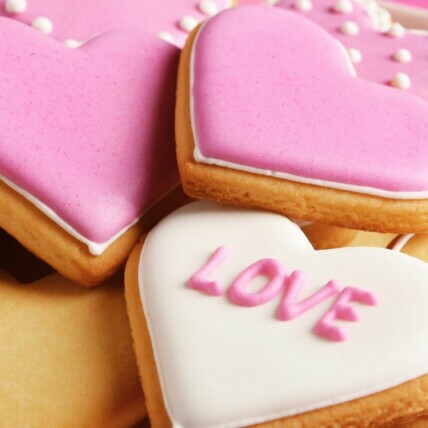 Bolachas Decoradas com Glacê 