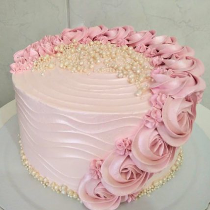 Bolo cascata de Flores com Chantininho - Mago