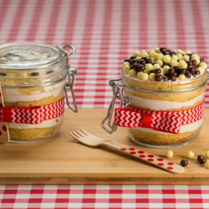 Bolo no Pote de Brigadeiro - Mavalério