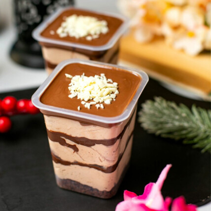 Bolo no Pote + Bolo Gelado e Embrulhado 