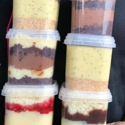 Bolo no Pote Gourmet + Bolo Gelado