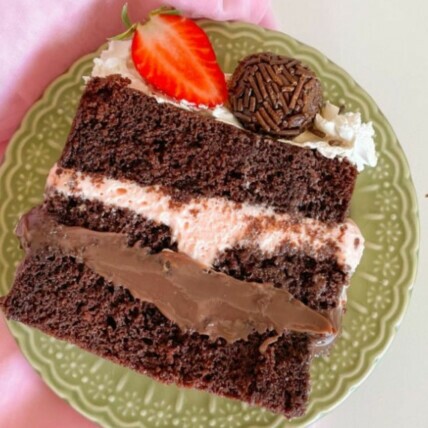 Bolo no Pote + Slice Cake (Bolo em Fatia)