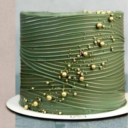 Bolos decorados com Buttercream 