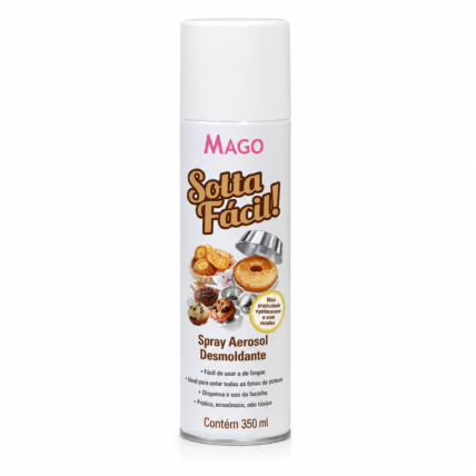 Desmoldante Solta Fácil Mago Spray 400ml para Formas e Assadeiras | Chocolândia