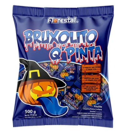Pirulito Bruxolito Q'pinta Florestal 500g