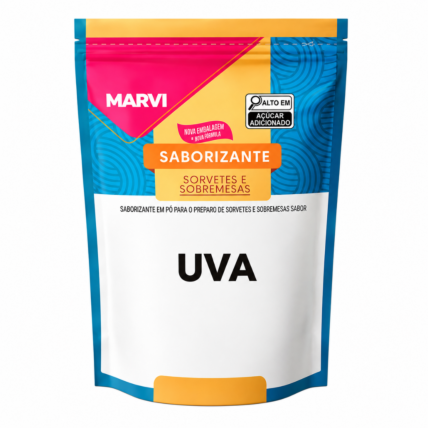Base Saborizante em Pó para Sorvete Uva Marvi 100g Chocolandia