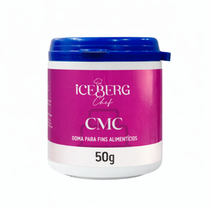 CMC Iceberg 50g para Estrutura, Elasticidade e Acabamento em Pasta Americana Chocolandia