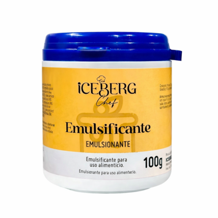 Emulsificante Iceberg Chef 100g para Bolos Mais Macios e Aerados na Confeitaria Chocolandia