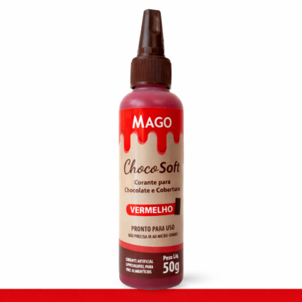 Corante Chocolate Soft Mago Verm 50g