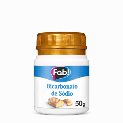Bicarbonato de Sódio Fab 50g para Confeitaria e Culinária Chocolandia