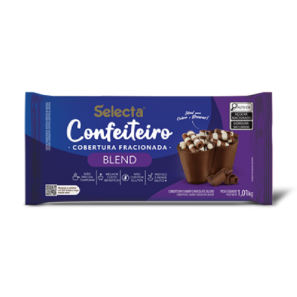 Cobertura Barra Confeiteiro Blend 1,01kg Selecta