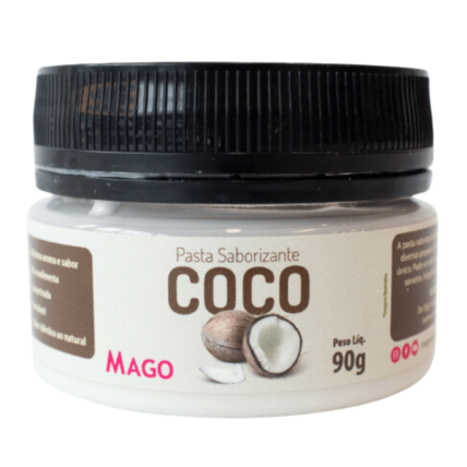 Pasta Saborizante Coco 90g Mago para Confeitaria Chocolandia