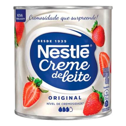 Creme de Leite Nestlé Tradicional 300g Cremoso para Receitas Chocolandia