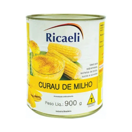 Curau de Milho Verde Ricaeli 900 g – Sobremesa Pronta para Uso | Chocolândia