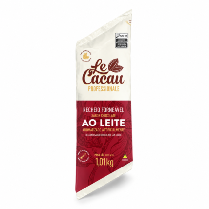 Recheio Forneável Chocolate ao Leite Le Cacau 1,01kg Chocolandia