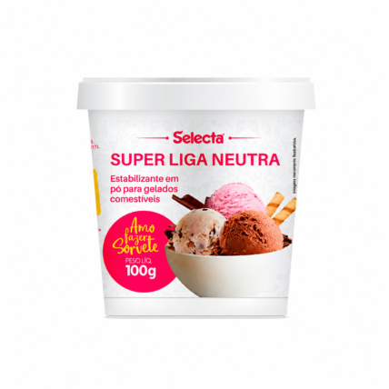 Super Liga Neutra Selecta 100g Estabilizante para Sorvetes - Chocolandia