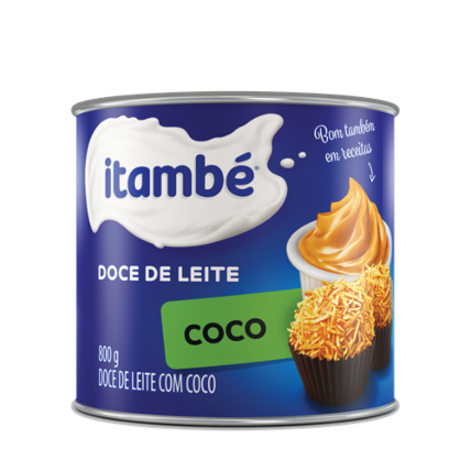 Doce de Leite com Coco Itambe 800g