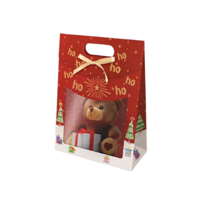 Caixa Maleta com Visor Conto de Natal 10un