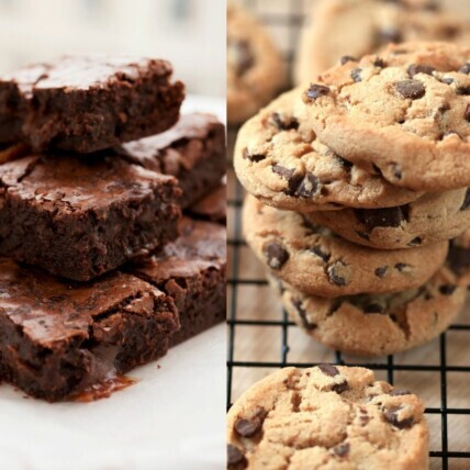Brownies e Cookies Recheados